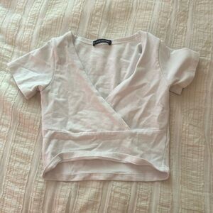 White Brandy Melville top
